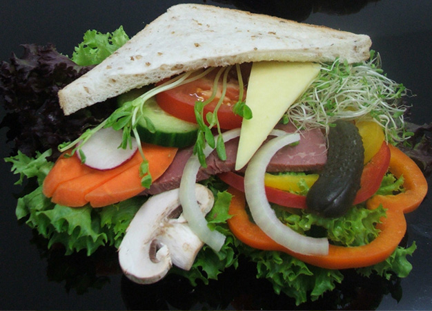 Sandwich alone